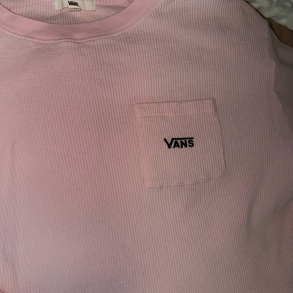 VANS waffle knit long sleeve